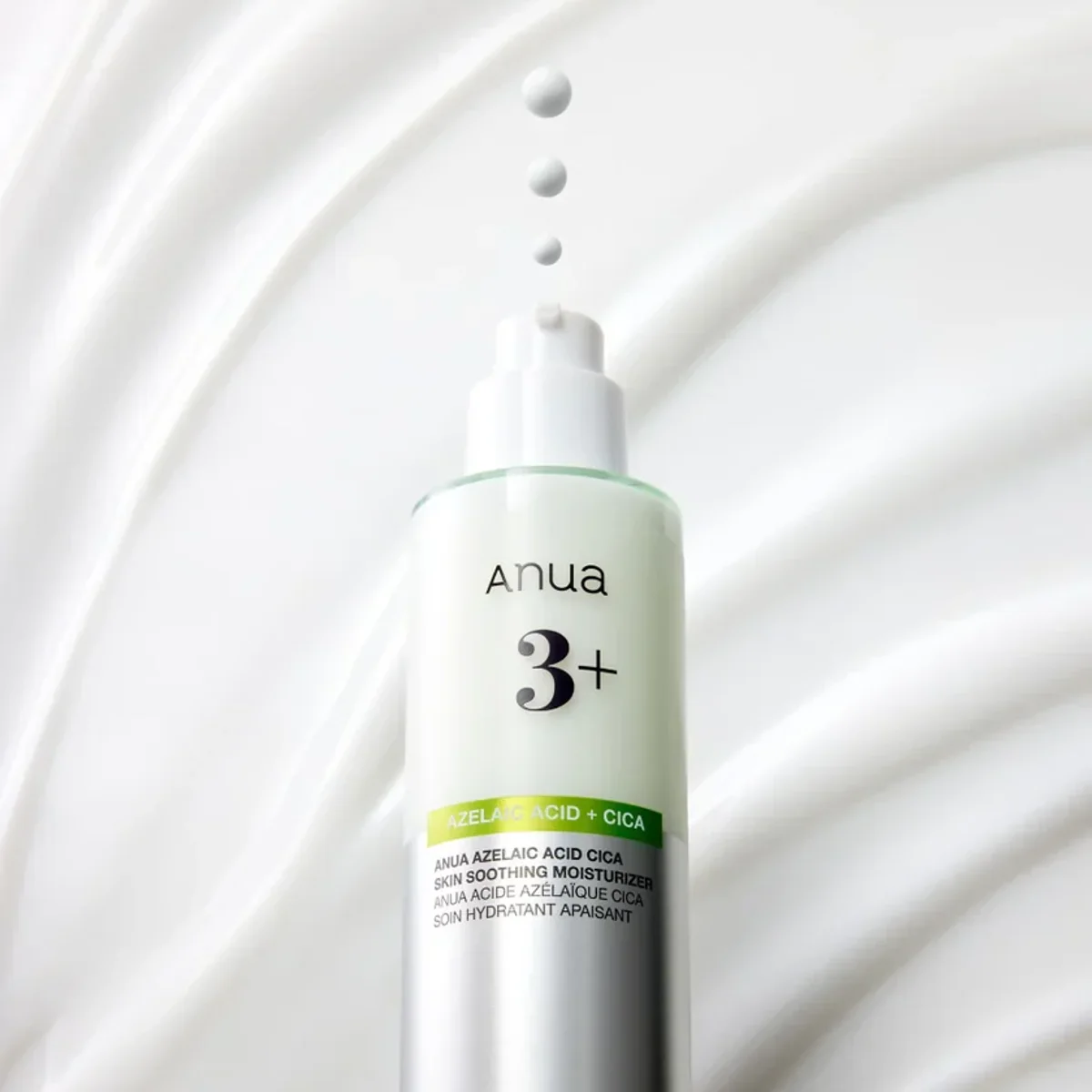 ANUA Azelaic Acid Cica Skin Soothing Moisturizer cream texture