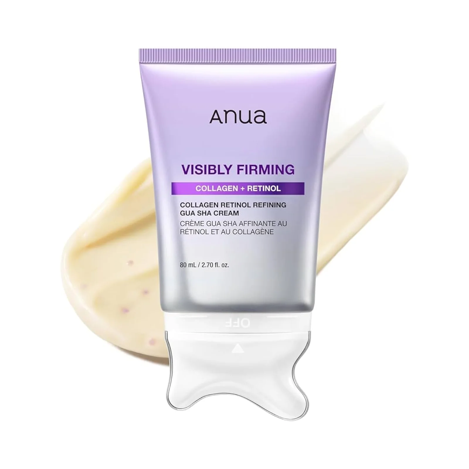 ANUA Collagen Retinol Refining Gua Sha Cream 80ml primary packshot