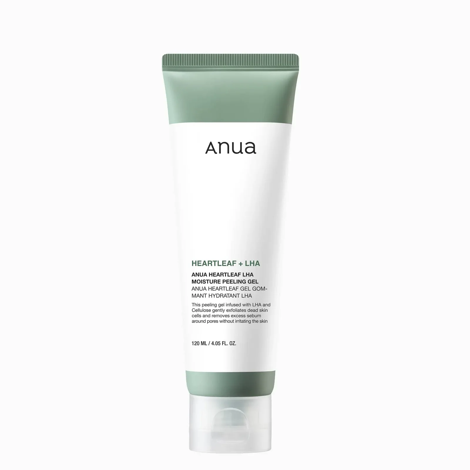 ANUA Heartleaf LHA Moisture Peeling Gel 120ml tube packshot