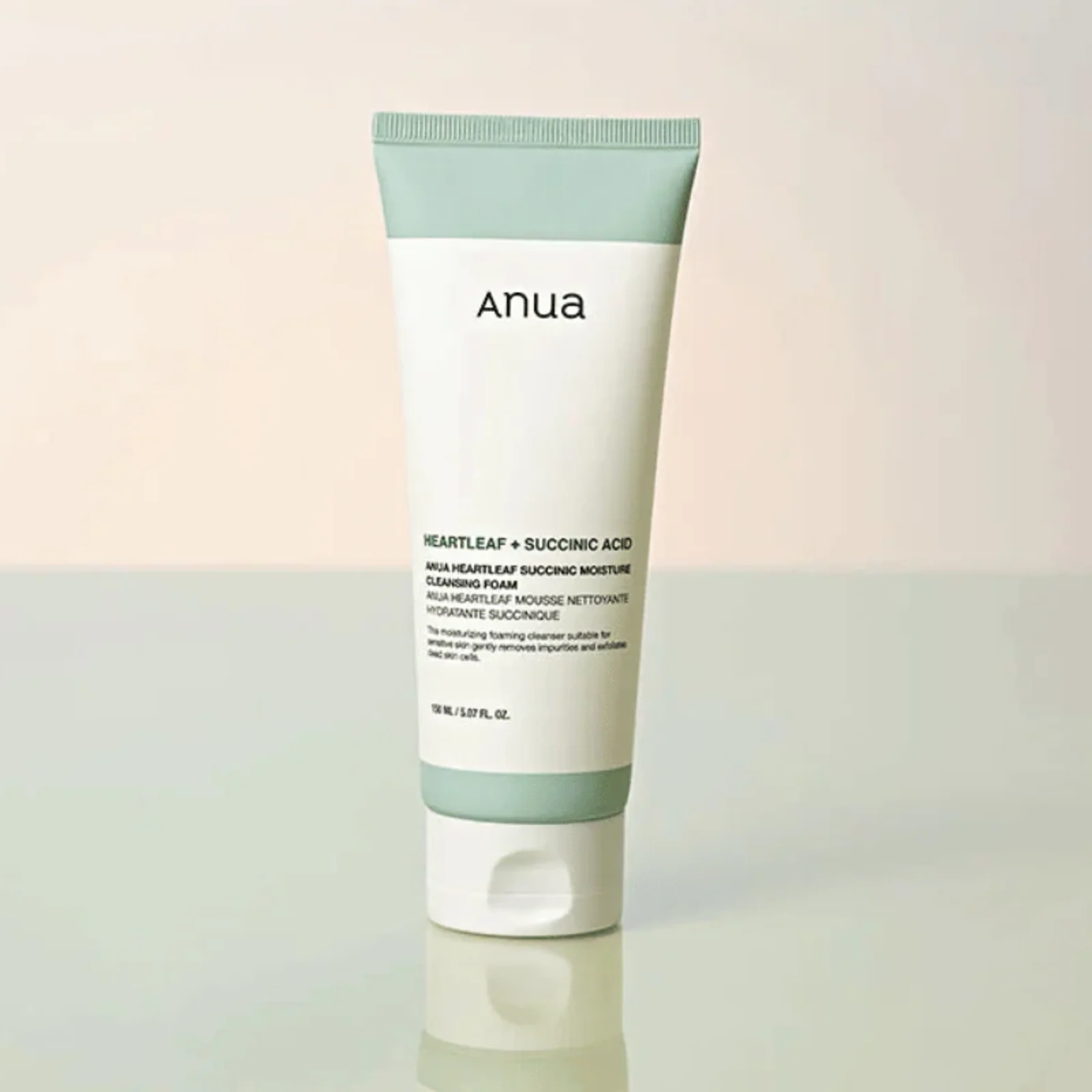 ANUA Heartleaf Succinic Moisture Cleansing Foam 25ml packshot