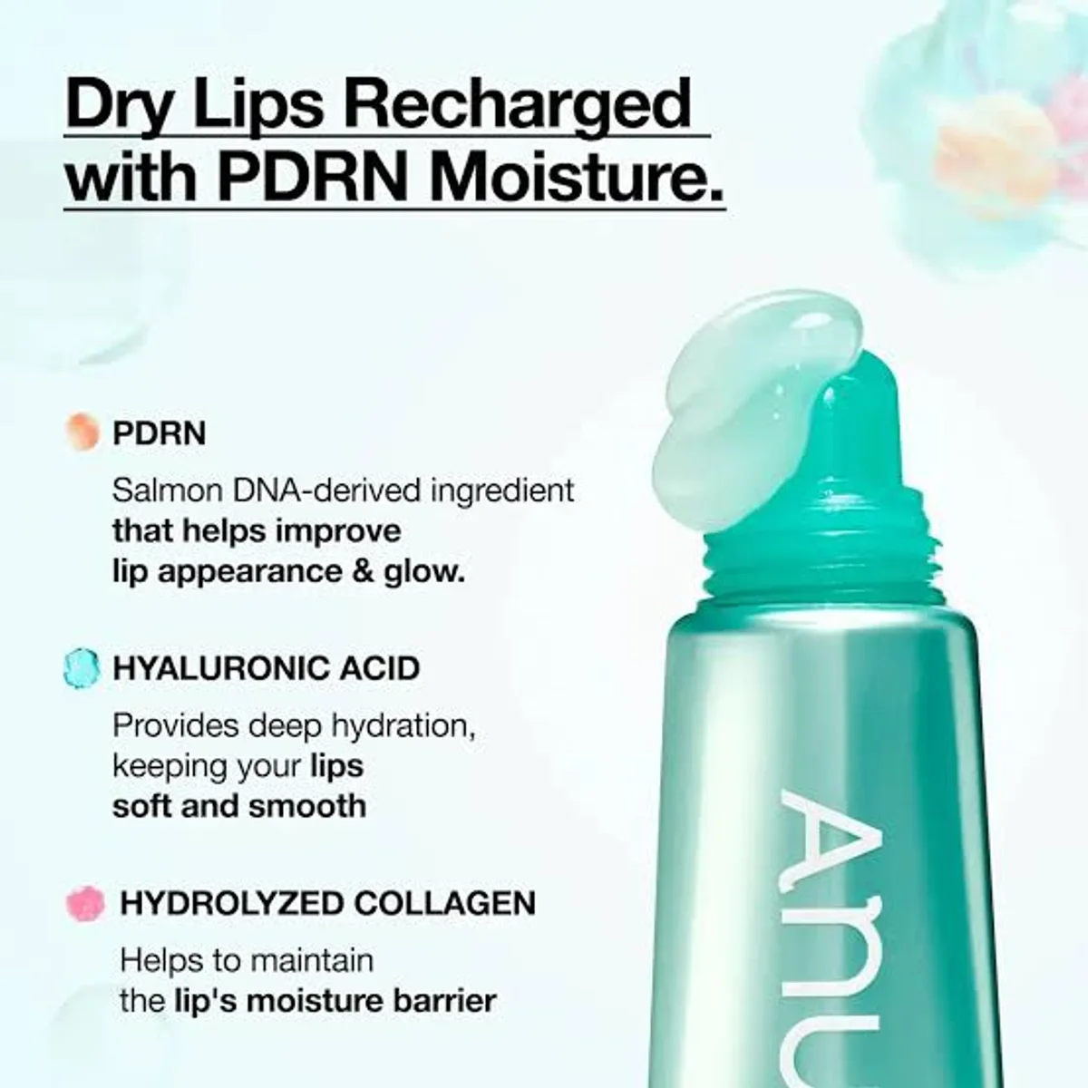 ANUA PDRN LIP SERUM 10ml routine context image