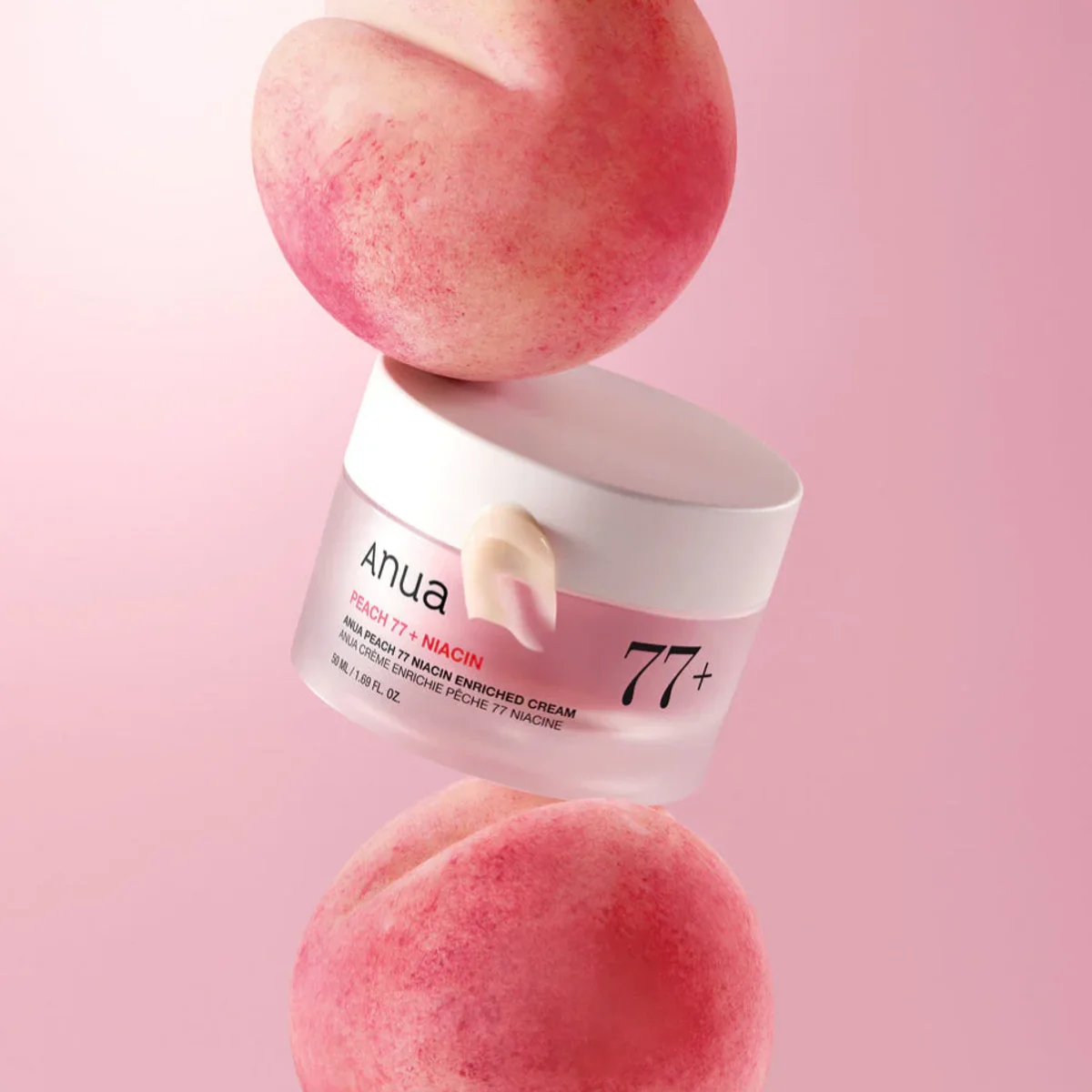 ANUA PEACH 77 NIACIN ENRICHED CREAM 50ml visual merchandising reference