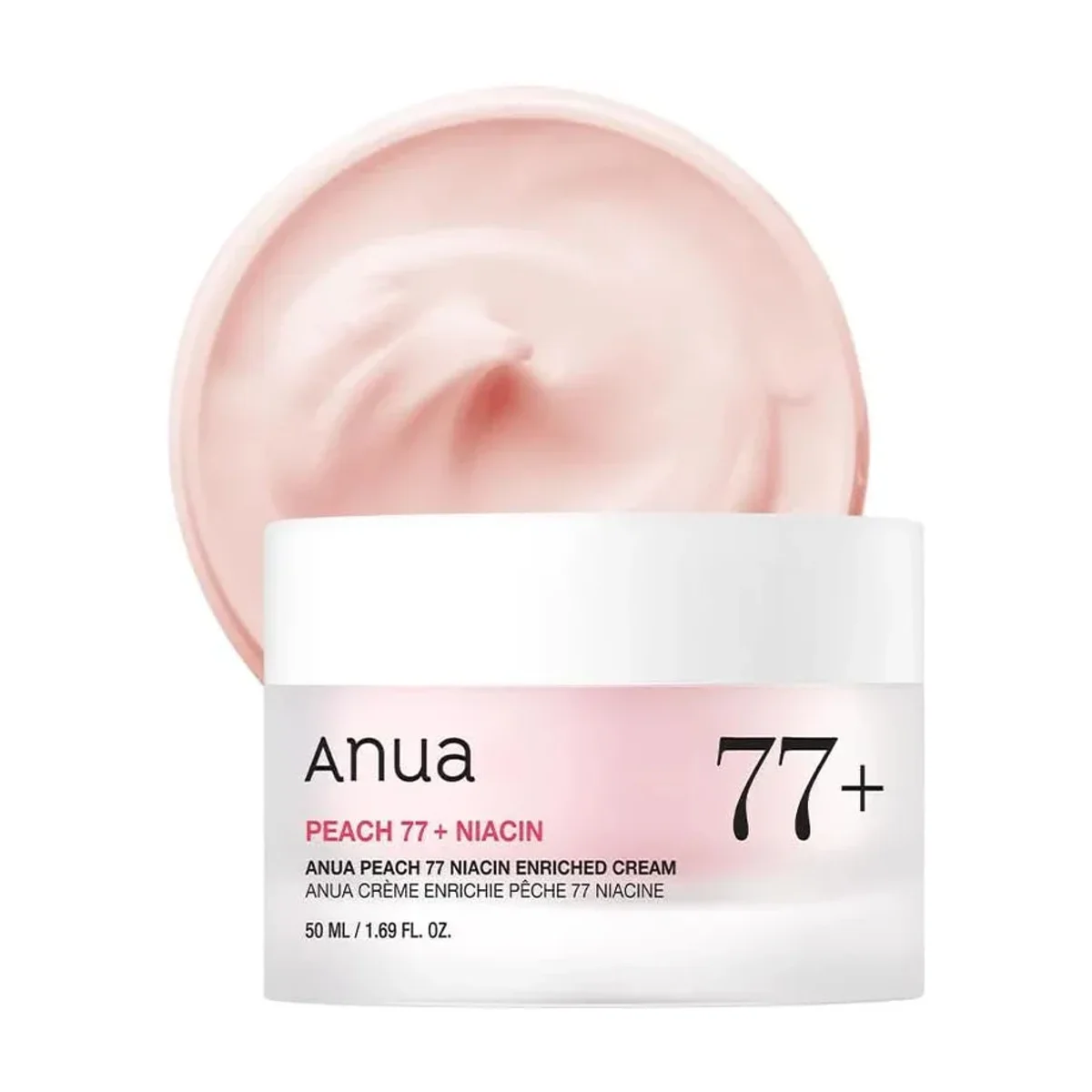 ANUA PEACH 77 NIACIN ENRICHED CREAM cream texture reference