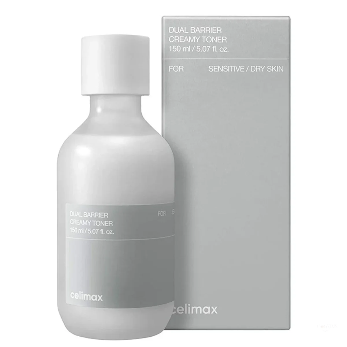 celimax Dual Barrier Creamy Toner 150ml secondary package angle