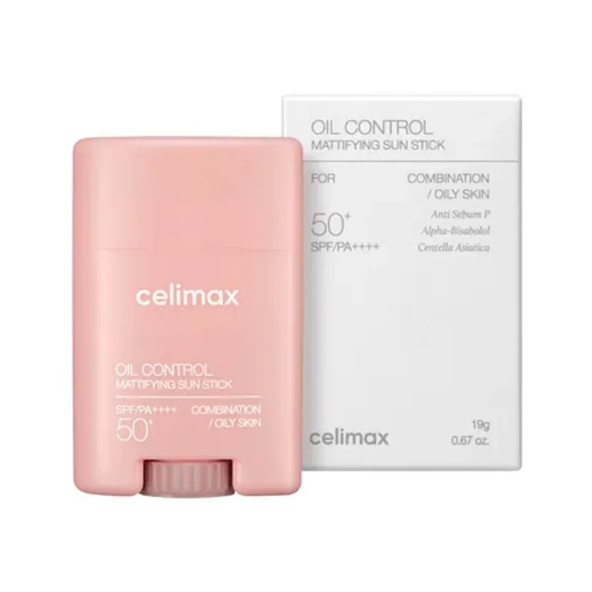 celimax OIL CONTROL MATTIFYING SUN STICK texture reference