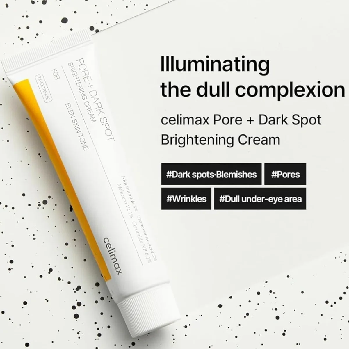 celimax PORE+DARK SPOT BRIGHTENING CREAM product detail visual