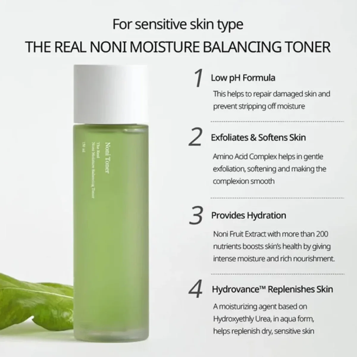 celimax THE REAL NONI MOISTURE BALANCING TONER product view